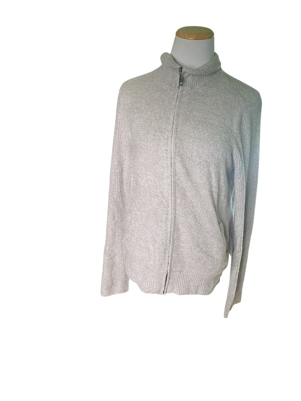 Barefoot Dreams Cozychic Lite Full Zip Cardigan Sweater Women’s Small - Picture 2 of 8